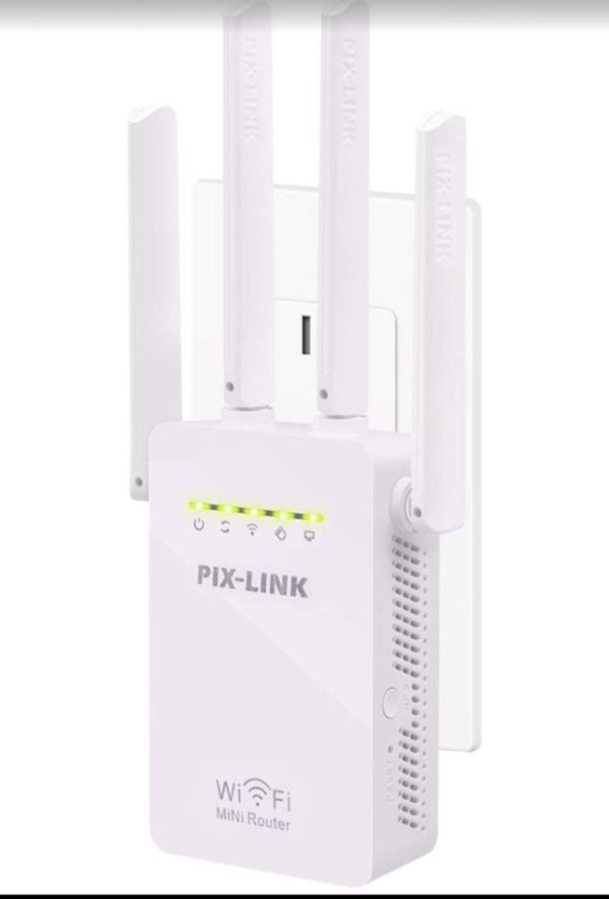 Wifi Extender 300Mbps High-speed Network Signal Booster 2.4GHz
