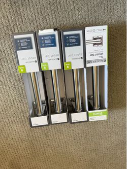 🔥 NEW Glacier Bay 9” Bathroom Safety Grab Bars – Chrome 🔥