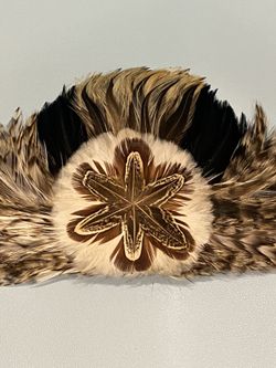 Vintage Feather Hat Bands 2 Bands 