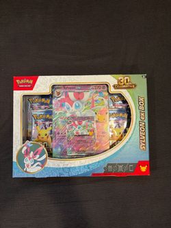 Pokémon 30th Celebration Sylveon EX Box