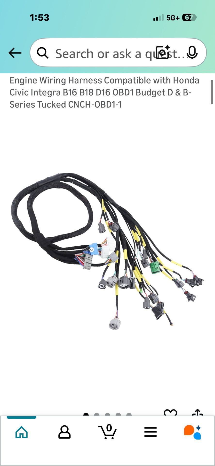 Wire Harness For Honda . See Pictures For Fitment