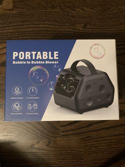 Bubble Machine With 2 Speeds 