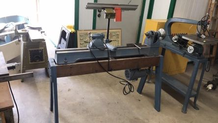 Vintage wood LATHE