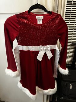 Girls Santa Dress