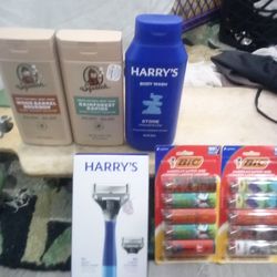 Men's Body Wash(Brand New never opened )+ Mens razor