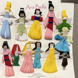 Handmade Princess Hair Clips All