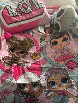 Kids character sleeping bag with plush $15 each obo