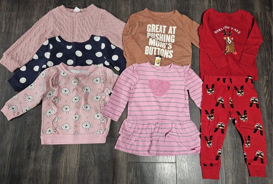 18-24m Babygirl Winter Clothes