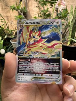 Pokemon Cards/Singles - Zamazenta VSTAR 