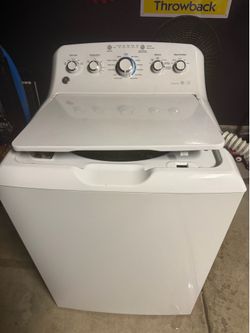 GE washer