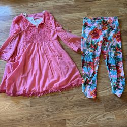 Woman’s Dress, Slip and Leggings ALL FOR