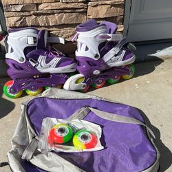Youth Medium Girl Rollerblades