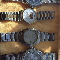 Unique! 4 Vintage Men's Watches
