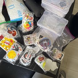 Variety Of Stickers