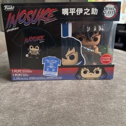 Demon Slayer Funko Pop Inosuke Tee GameStop Exclusive 