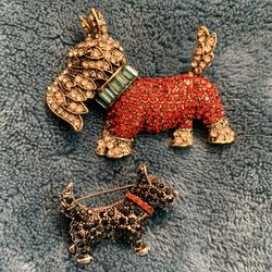 Scottish Terrier Brooch Pin 2/ 20