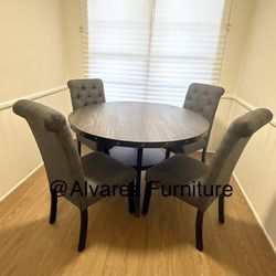 Round Dining Table Set 