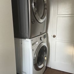 Huge Moving Sale! LG Stacked Washer Dryer - Works Great!