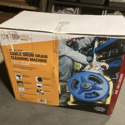 Cobra cable drum machine drain cleaning BC260C