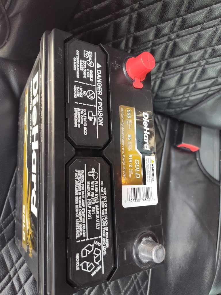 Brand New Die Hard Gold Battery