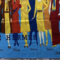  H E R M E S  Silk Scarf 100% Silk