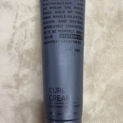 STMNT Grooming Goods Curl Cream, 5.07 oz | Enhances Curls | Texture Without Crispiness