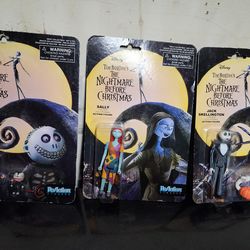 Nightmare Before Christmas figures.