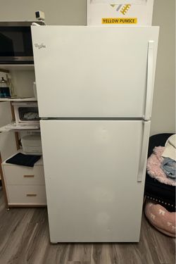 White refrigerator