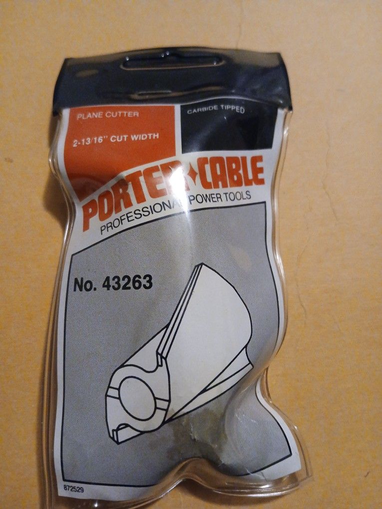 Porter Cable Plane Cutter NO.43263