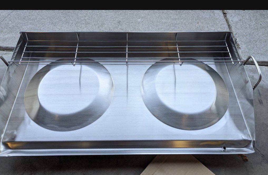 New Stainless Griddle 31"x17"