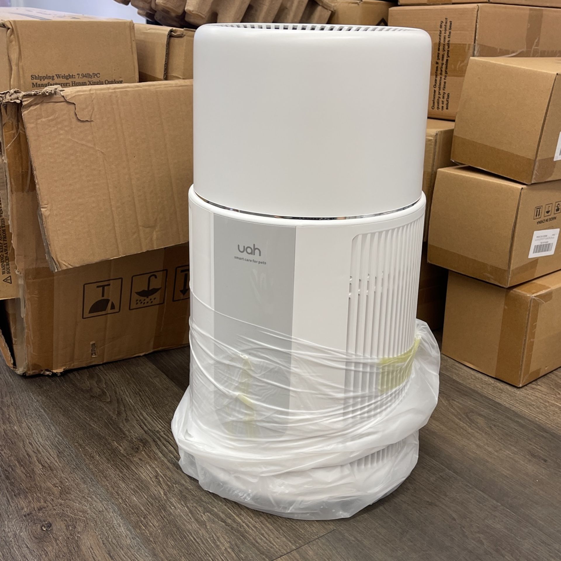 uahpet Air Purifiers for Pets, Pets Air Purifier for Home Large Room Bedroom up to 1900ft², Dogs Cats Air Purifiers with HEPA Filter, Air Quality Indi