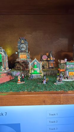 Lemax Spookytown Town Square