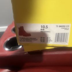 Red Timberland Boots