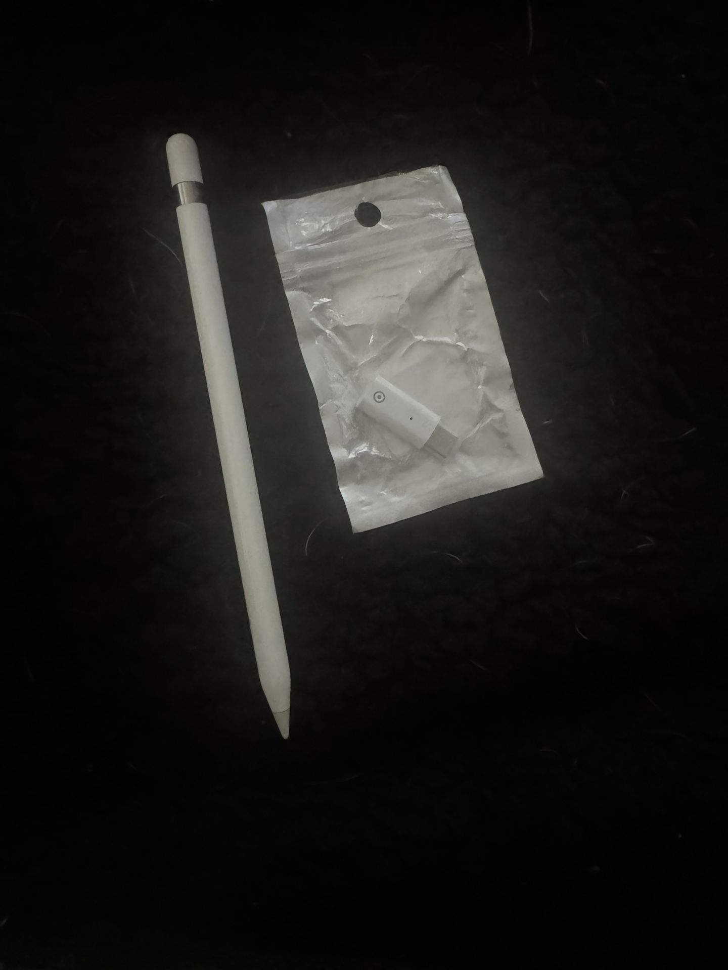 Some pencil 1st Gen With USB C adapter