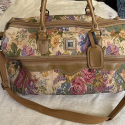 Set Of Vintage Leisure Weekender Travel Bags 