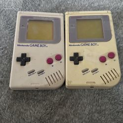 2 Nintendo Game Boys (may Have To Fix It)