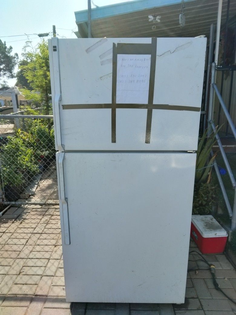 Hay I Am Asking $ 50.00 For The Freezer Okay