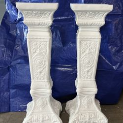 Wedding Decor, Plant Stands, Pedestal Set