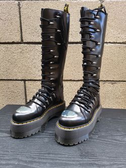 Dr. Martens Knee-High Platform Boots