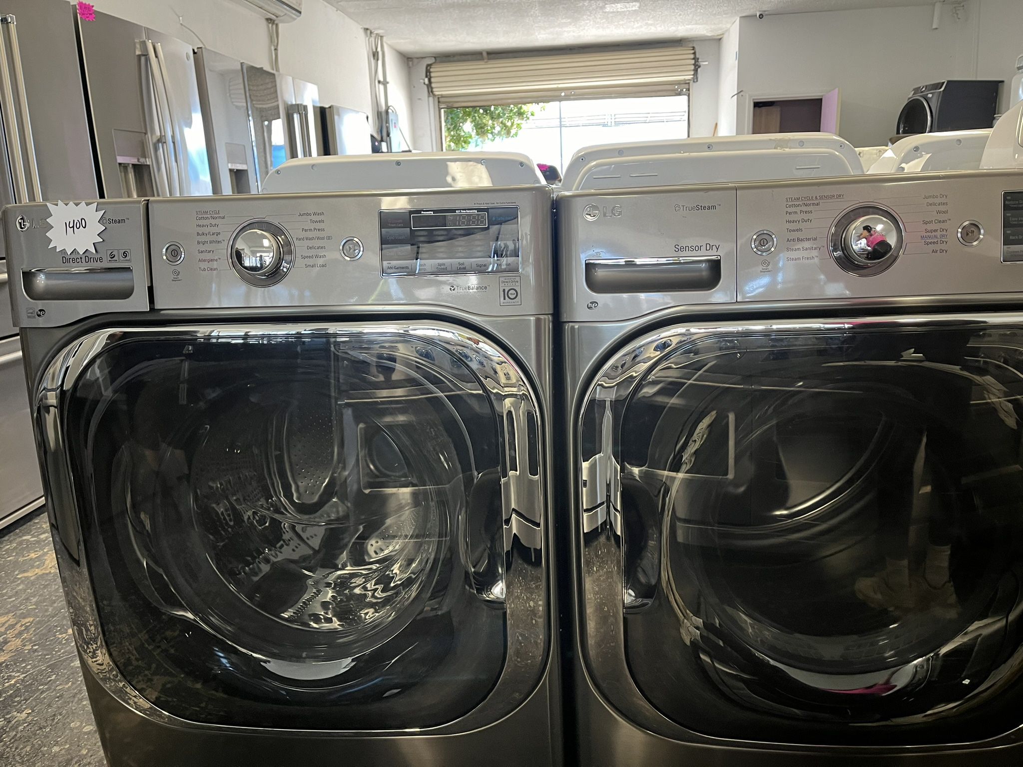 ‼️‼️ LG Washer Dryer Set Front Loaders Large Capacity‼️‼️ Stackable Units‼️‼️