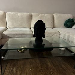 GLASS COFFEE TABLE