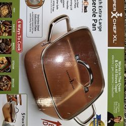Copper Chef Casserole Pan Extra Large