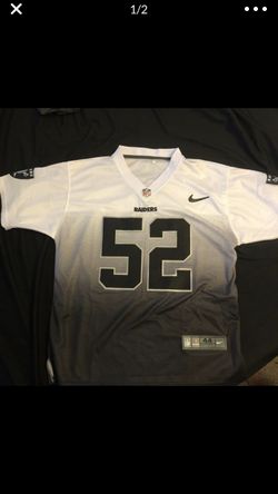 Khalil Mack Raiders Jersey size Large