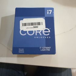 Intel Core i7-12700KF Unlocked - ¡Potencia Gamer Pura! (Nuevo/Sellado)
