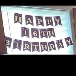 16th Birthday Decorations 
