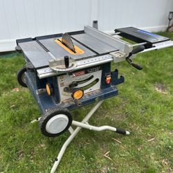Ryobi 10” Portable Table Saw