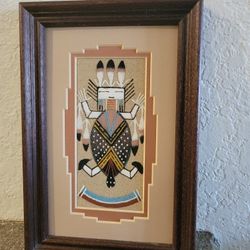 Authentic Navajo Sandpainting