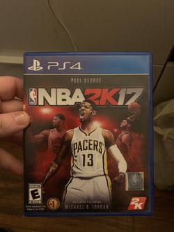 NBA 2K17 (PS4-Good Condition)