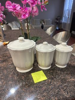Brand New Ceramic Canisters $8.99