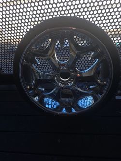 22” Borghini Rims